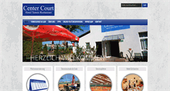 Desktop Screenshot of centercourt.at