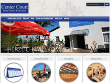 Tablet Screenshot of centercourt.at